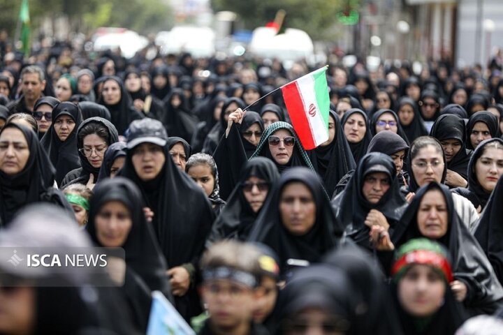 پیاده‌روی جاماندگان اربعینی حسینی در اردبیل