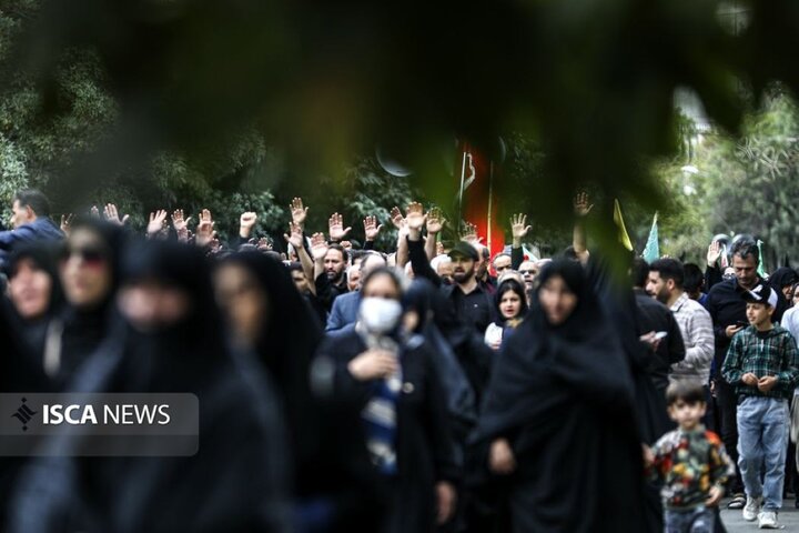 پیاده‌روی جاماندگان اربعینی حسینی در اردبیل