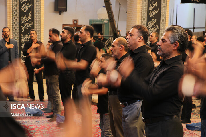 برگزاری آیین باشکوه اربعین حسینی در مسجد جامع کبیر یزد با حضور مسئولان و هیئت‌های مذهبی