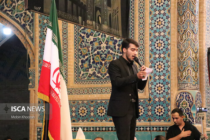 برگزاری آیین باشکوه اربعین حسینی در مسجد جامع کبیر یزد با حضور مسئولان و هیئت‌های مذهبی