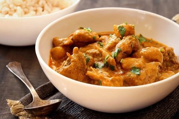 آموزش آشپزی / طرز تهیه خورشت مرغ و کاری ؛ غذای خوشمزه هندی