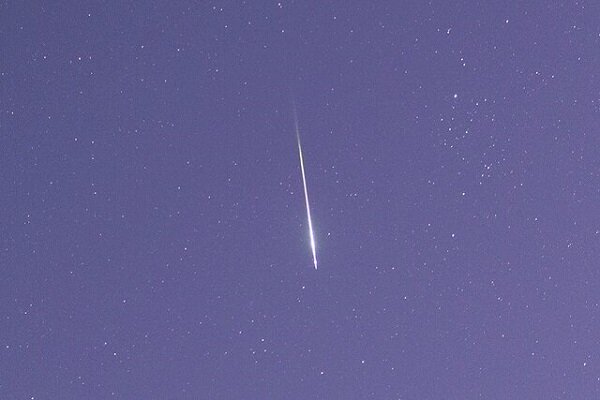 نمایی زیبا از بارش شهابی برساوشی سال ۲۰۲۵ + عکس