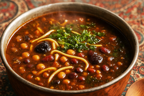 آموزش آشپزی / طرز تهیه آش ترش اصیل زنجانی