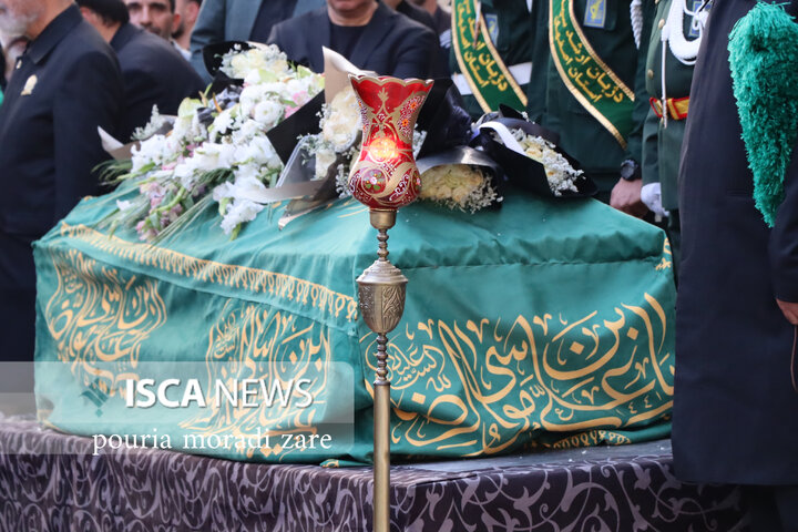 تشییع پیکر استاد فرشچیان