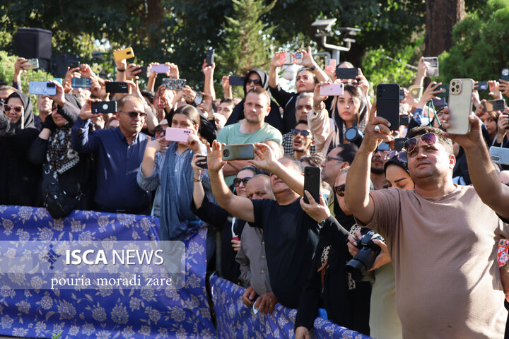 تشییع پیکر استاد فرشچیان