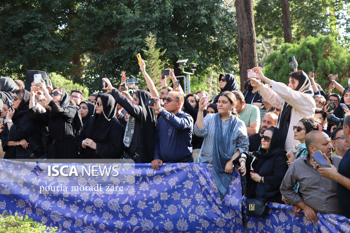 تشییع پیکر استاد فرشچیان