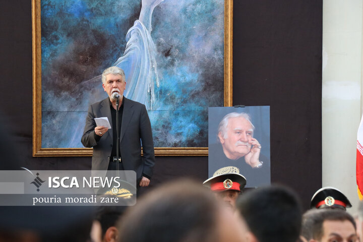 تشییع پیکر استاد فرشچیان