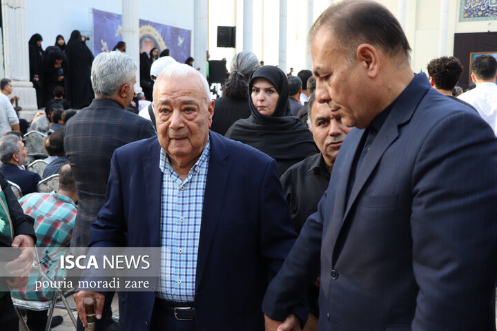 تشییع پیکر استاد فرشچیان