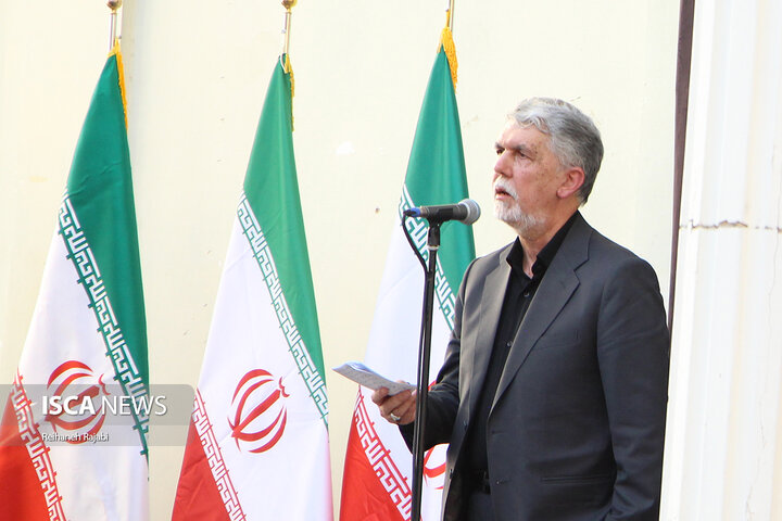 مراسم تدفین استاد فرشچیان