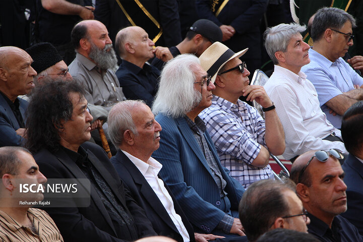 مراسم تدفین استاد فرشچیان