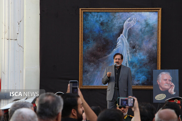 مراسم تدفین استاد فرشچیان