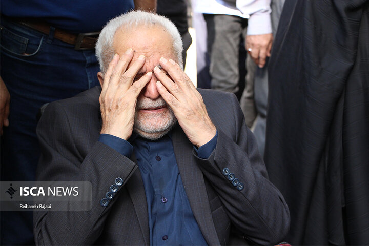 مراسم تدفین استاد فرشچیان