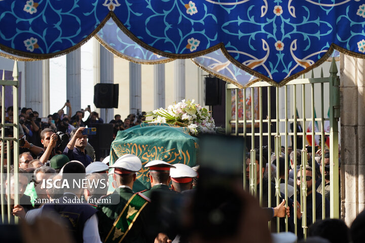 مراسم تدفین استاد فرشچیان