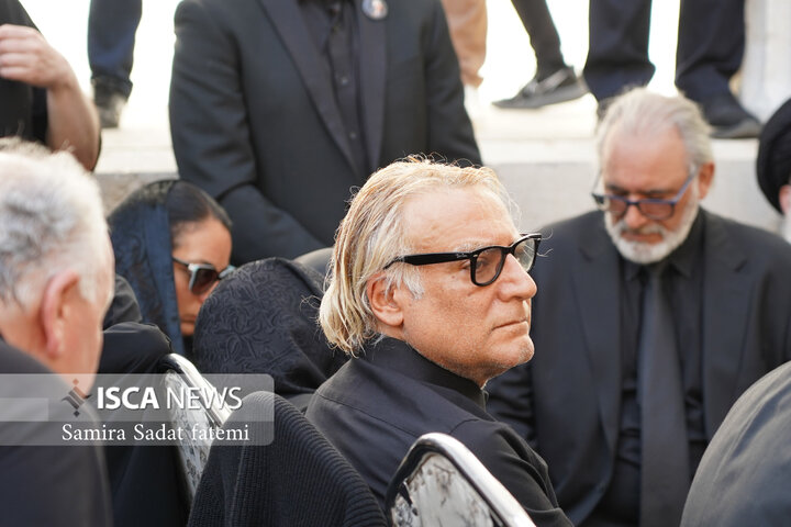 مراسم تدفین استاد فرشچیان