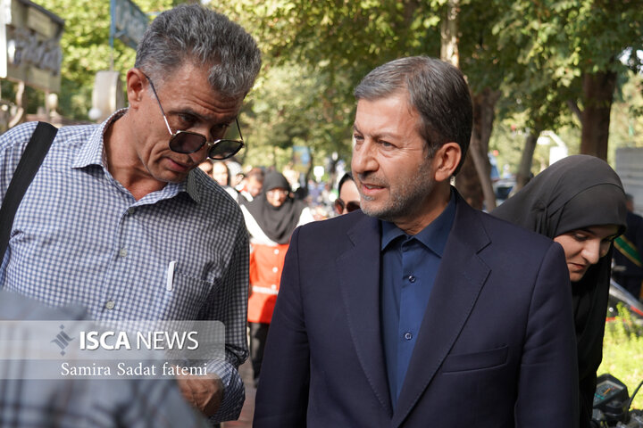 مراسم تدفین استاد فرشچیان