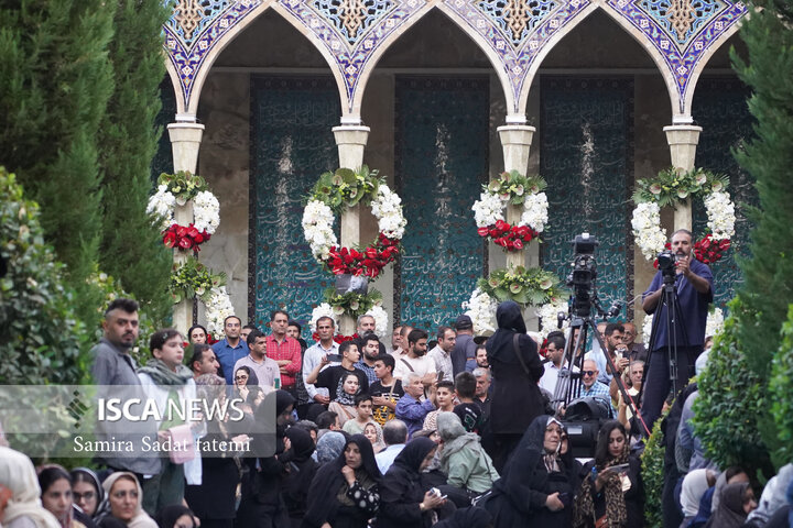 مراسم تدفین استاد فرشچیان