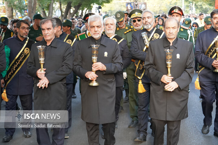 مراسم تدفین استاد فرشچیان