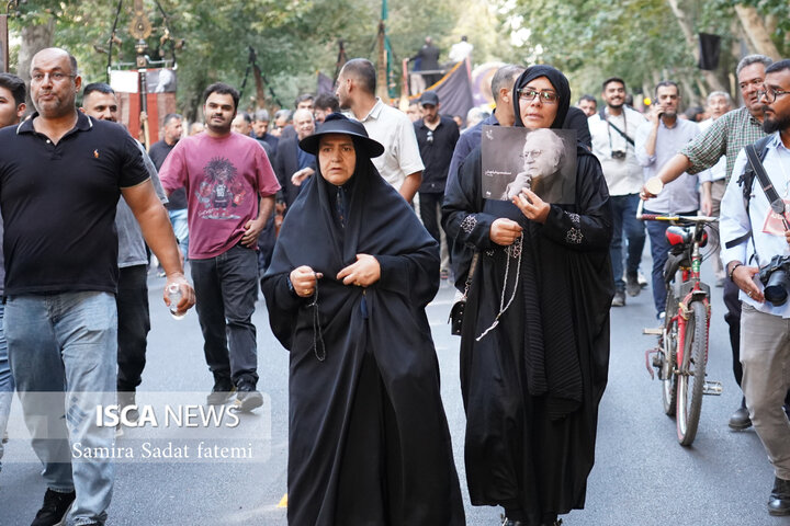 مراسم تدفین استاد فرشچیان