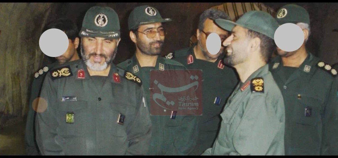 تصویری دیده نشده از فرماندهان سپاه در تونلموشکی