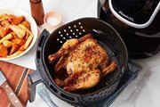 آموزش آشپزی / فوت و فن مهم خشک‌نشدن مرغ کامل در هواپز