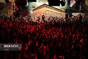 مراسم عزاداری حسینیه آیت‌الله شاهرودی در ایام شهادت امام رضا(ع)