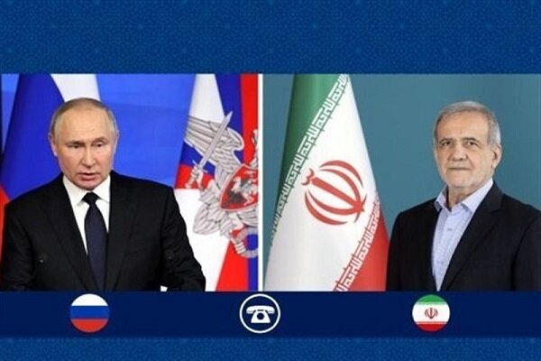 گفتگوی تلفنی روسای جمهور روسیه و ایران/ پوتین پزشکیان را در جریان نتایج اجلاس آلاسکا قرار داد