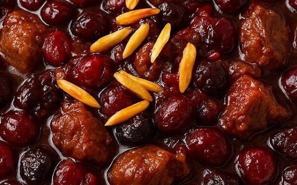 آموزش آشپزی / طرز تهیه خورش زغال اخته خوشمزه و مجلسی در خانه