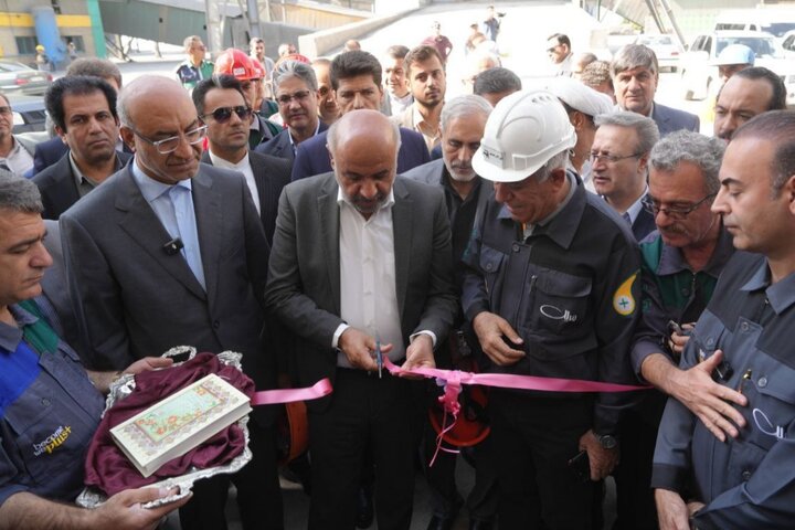 افتتاح نیروگاه ۲۴ مگاواتی سیمان مدلل کرمانشاه