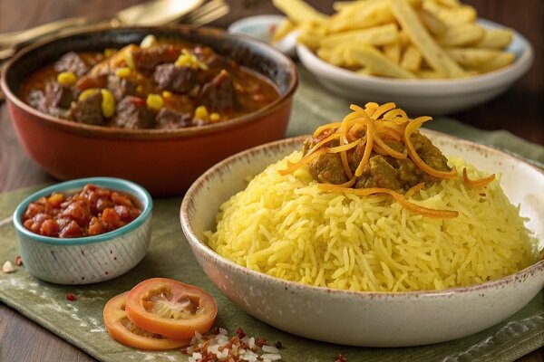 آموزش آشپزی / طرز تهیه شیرین پلو شیرازی با دستور اصیل + نکات طلایی