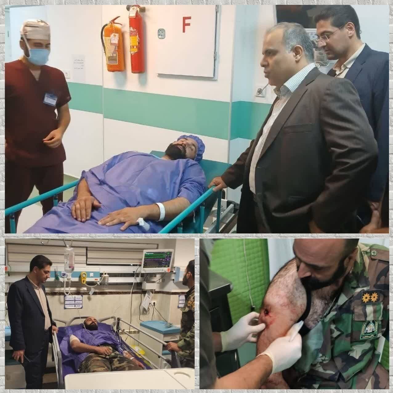 حمله مسحانه به فرمانده یگان حفاظت منابع طبیعی شمیرانات + عکس