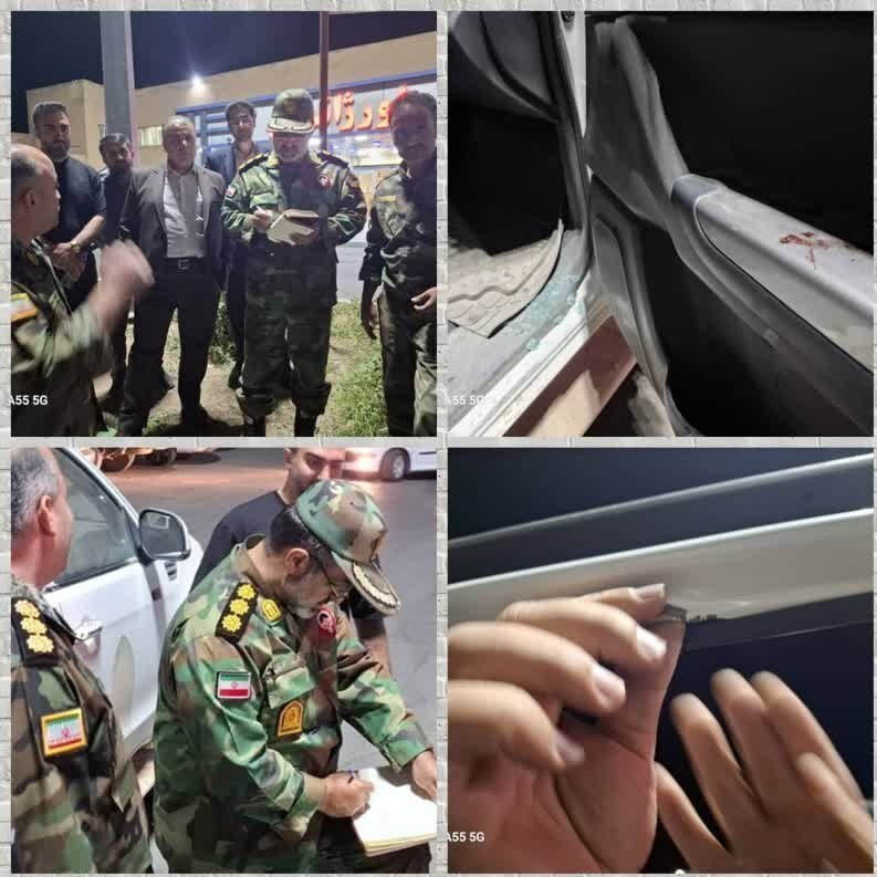 حمله مسحانه به فرمانده یگان حفاظت منابع طبیعی شمیرانات + عکس