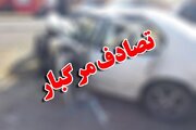 سقوط مینی‌بوس در گردنه چری با ۵ کشته و ۱۳ مصدوم