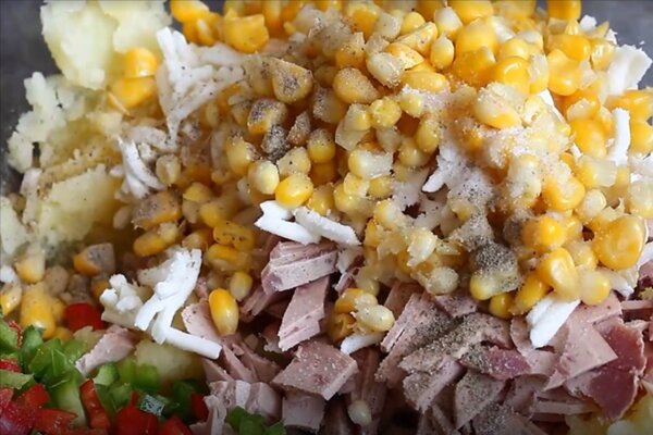 آموزش آشپزی / طرز تهیه سمبوسه پیتزایی با لواش، بسیار سریع و خوشمزه