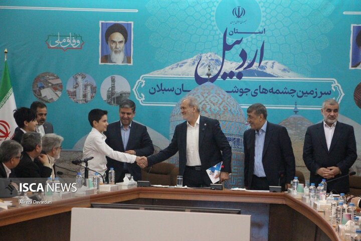 سفر رییس جمهور به اردبیل