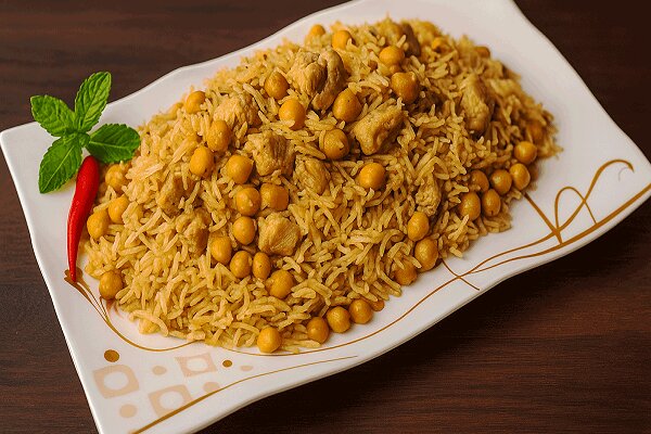 آموزش آشپزی / طرز تهیه نخود پلو با نخود آبگوشتی مجلسی با مرغ و گوشت