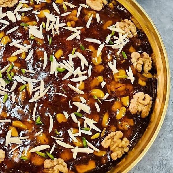 آموزش شیرینی پزی / طرز تهیه حلوای عمانی، خوشمزهترین حلوایی که تابهحال خوردهاید