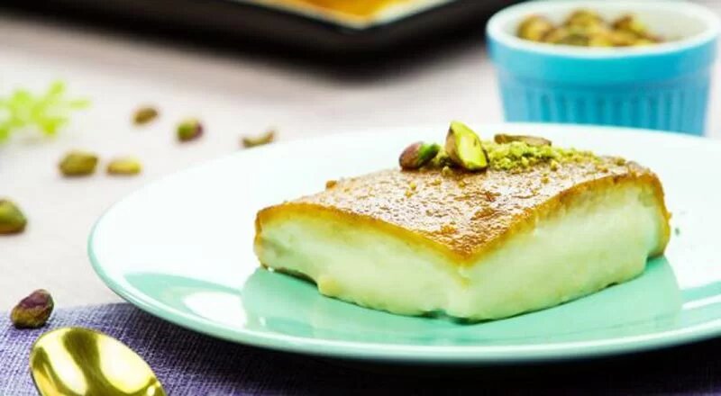 آموزش شیرینی پزی / طرز تهیه دسر کازان دیبی یک دسر خوشمزه ترکیه‌ای