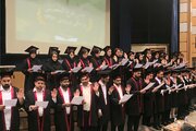 جشن فارغ‌التحصیلی دانشجویان پزشکی دانشگاه آزاد واحد ساری برگزار شد