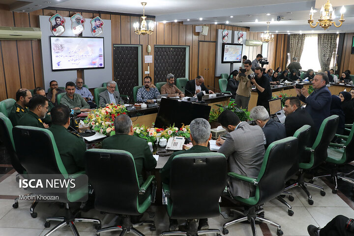 نشست خبری فرمانده سپاه الغدیر؛ نقشه‌راه پاسداری از یاد دفاع مقدس