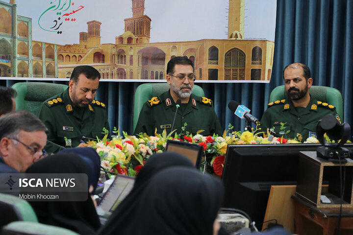 نشست خبری فرمانده سپاه الغدیر؛ نقشه‌راه پاسداری از یاد دفاع مقدس