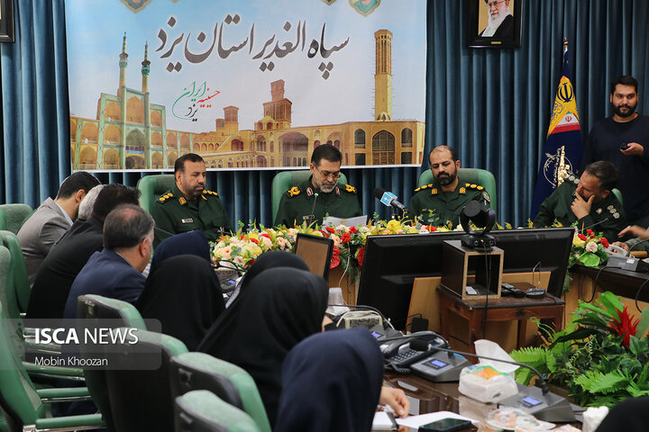 نشست خبری فرمانده سپاه الغدیر؛ نقشه‌راه پاسداری از یاد دفاع مقدس