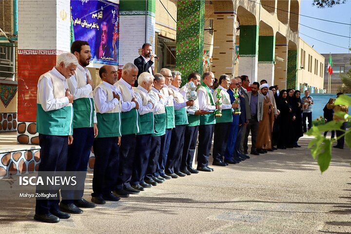 آغاز سال تحصیلی در مجتمع آموزشی سما یزد همزمان با هفته دفاع مقدس