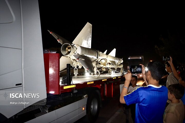 نمایش اقتدار ایران اسلامی در یزد