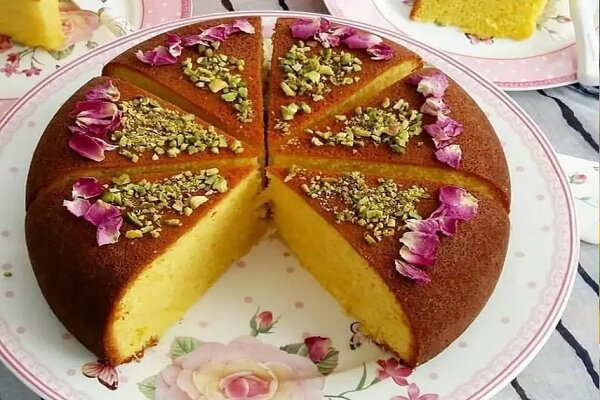 آموزش شیرینی پزی / طرز تهیه کیک زعفرانی