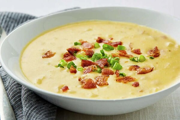 آموزش آشپزی / طرز تهیه سوپ سیب زمینی؛ سوپی غلیظ مناسب پاییز