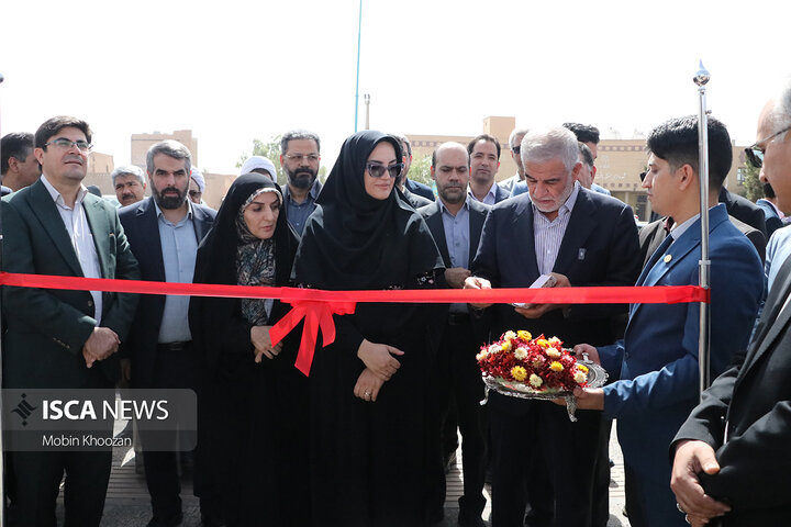 افتتاح فاز دوم کتابخانه مرکزی یزد با حضور رئیس کتابخانه‌های کشور