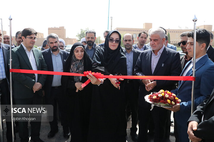 افتتاح فاز دوم کتابخانه مرکزی یزد با حضور رئیس کتابخانه‌های کشور