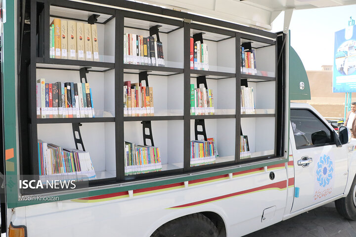 افتتاح فاز دوم کتابخانه مرکزی یزد با حضور رئیس کتابخانه‌های کشور