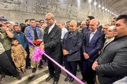 افتتاح تونل «شهید حاجی‌زاده» در مسیر جوانرود – ثلاث باباجانی؛ گامی مهم در ارتقای ایمنی و توسعه اقتصادی اورامانات