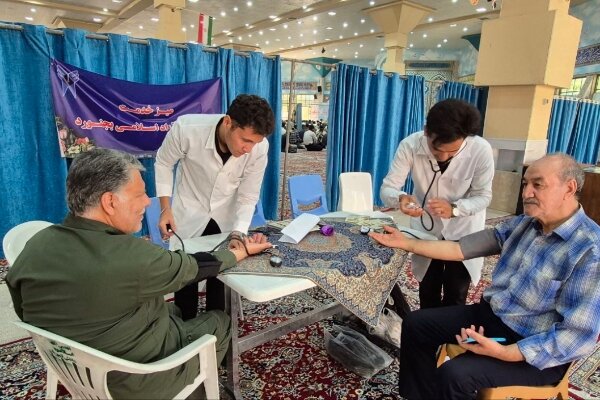 برپایی میز خدمت دانشگاه آزاد اسلامی بجنورد